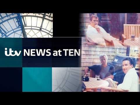 Watch ITV News at Ten LIVE – as first photo shows Andrew, Mandelson and Epstein together