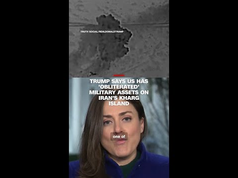 Trump says US has ‘obliterated’ military assets on Iran’s Kharg Island