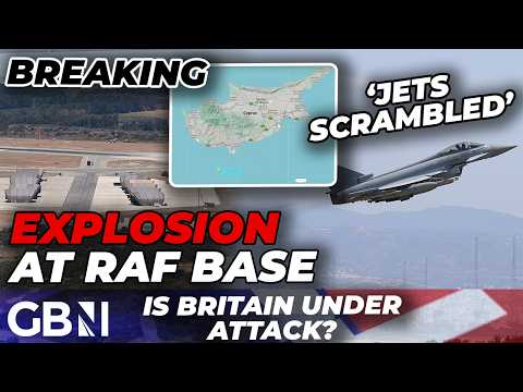 IRAN BREAKING: Explosion at British RAF base in Cyprus sparks escalation fears – Under attack?