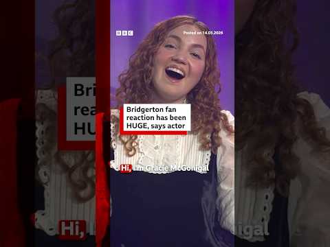 Bridgerton fan reaction has been huge, says actor. #BBCNews