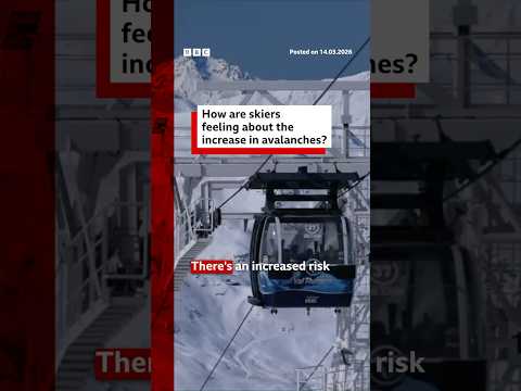 How are skiers feeling about the increase in avalanches? #BBCNews