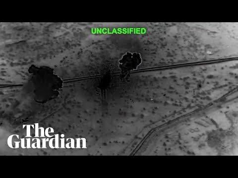 Donald Trump posts videos of strikes on Kharg Island