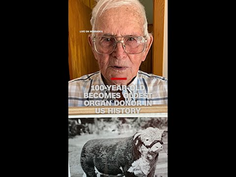 100-year-old becomes oldest organ donor in US history