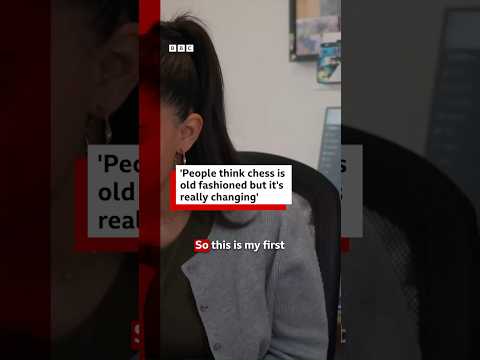 ‘People think chess is old fashioned but it’s really changing’. #BBCNews