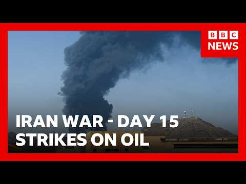 US targets Kharg Island and Iran threatens US-linked oil facilities | BBC News