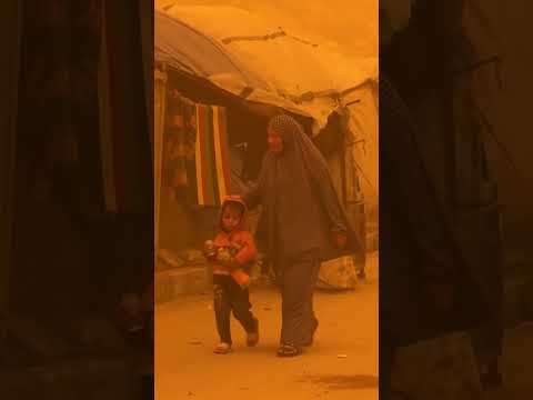 Dust storm sweeps Gaza │DW Shorts