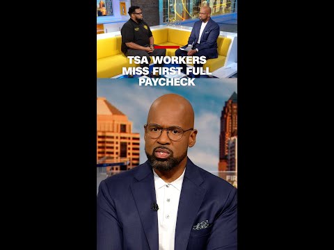 TSA workers miss first full paycheck