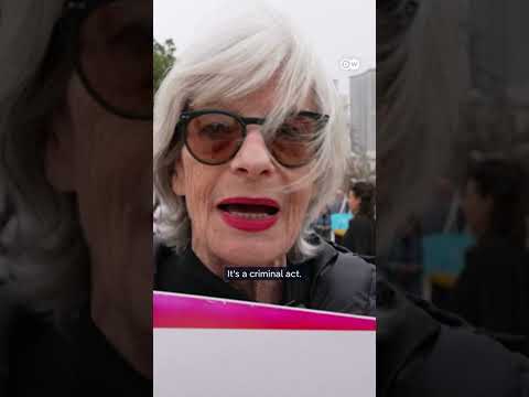 Anti-war protest in Tel Aviv │ DW Shorts