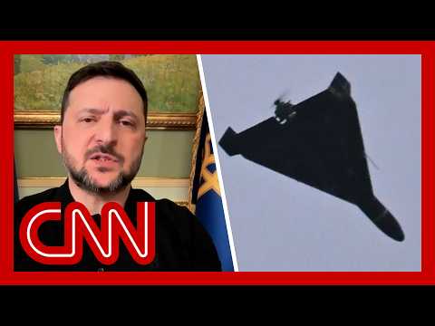 Russia supplied Iran with drones used in conflict, says Zelensky