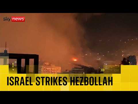 Israel and Hezbollah confirm strikes at each other