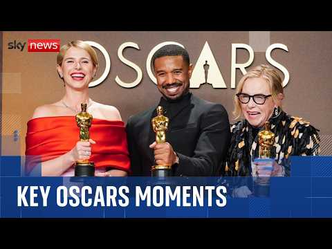 One Battle After Another takes top prize as Jessie Buckley and Michael B. Jordan win Oscars