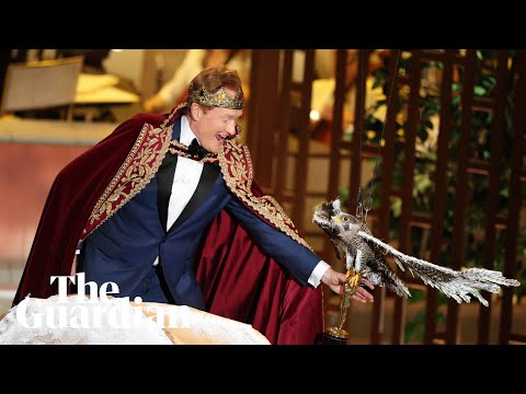 Conan jokingly roasts Timothée Chalamet, Netflix CEO and Amazon in Oscars monologue