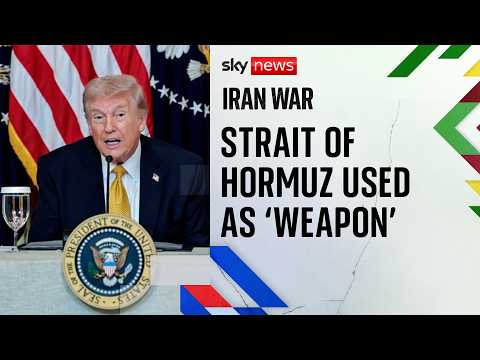 US President ‘strongly encourages’ nations depending on Strait of Hormuz to help