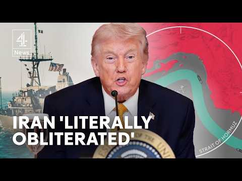 Trump blasts Western allies and claims Iran is ‘literally obliterated’
