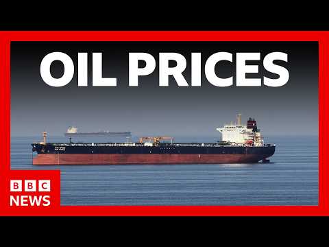 Oil prices jump and shares fall as conflict escalates in Middle East | BBC News