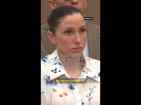 Utah mom found guilty of murdering husband