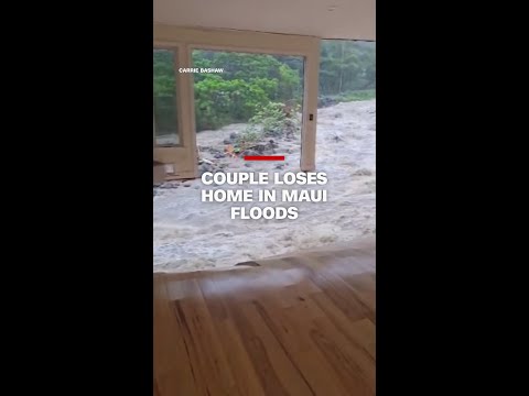 Couple loses home in Maui floods