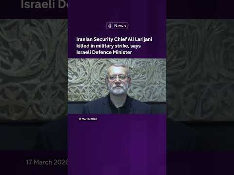 Israel claims Iran’s security chief Ali Lerijani has been killed in military strike