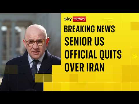 Trump’s senior counterterrorism official quits over Iran war blaming ‘pressure from Israel’