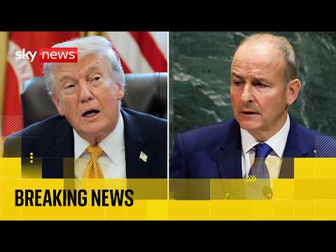 President Trump and Irish PM Micheal Martin hold bilateral meeting in the Oval Office
