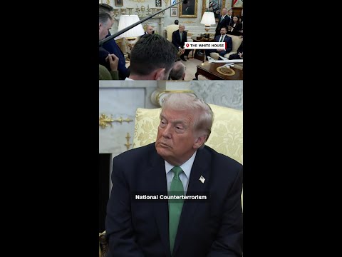 Trump reacts to top intel official resigning over Iran war