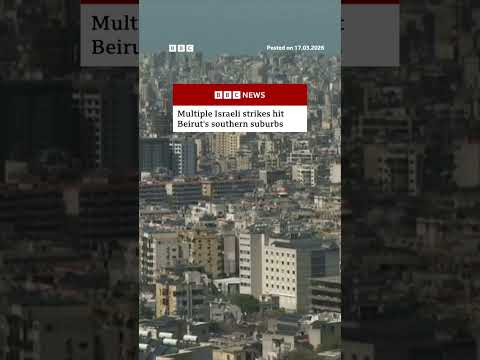 Israel launched more airstrikes on southern suburbs of Beirut. #Beirut #BBCNews