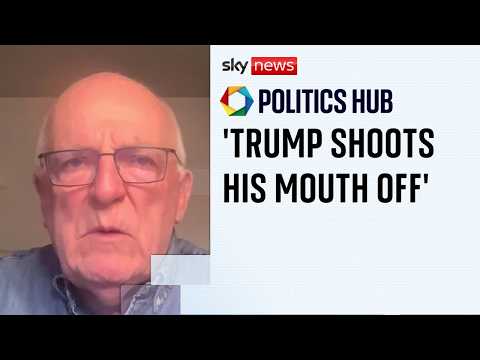 Former head of MI6 says: ‘Trump blows hot and cold’