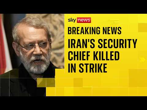 Iran’s security chief killed in overnight strike