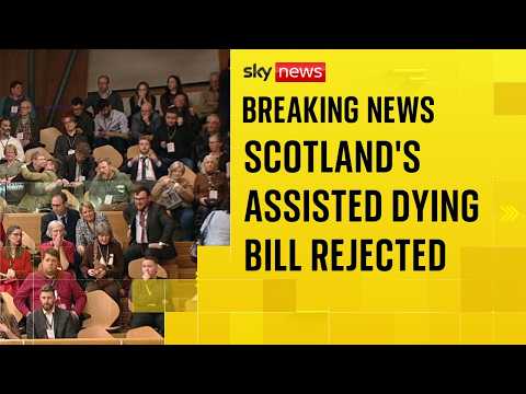 Scottish Parliament votes against legalising assisted dying