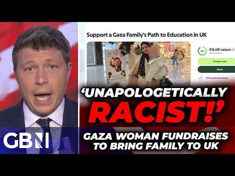 ‘Unapologetically RACIST!’ Anti-Zionist Gaza woman FUNDRAISES to bring WHOLE family to Britain
