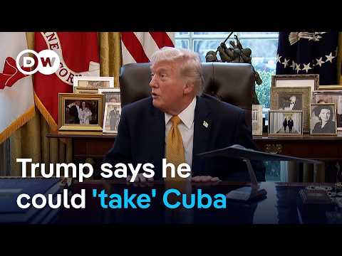 Trump on Cuba: “I think I could do anything I want with it” | DW News