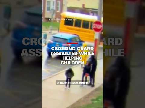Crossing guard assaulted while helping children