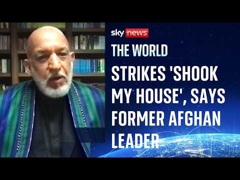Hamid Karzai says attacks on Afghanistan by Pakistan shook his home