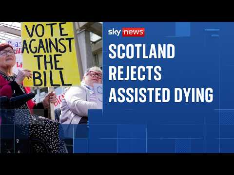 Scottish parliament rejects assisted dying law proposal