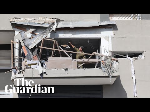 Two killed in Iranian missile strike on central Israel