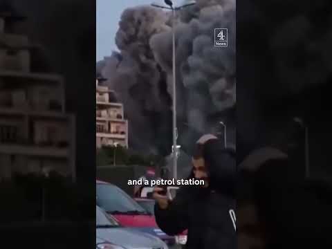 Israeli airstrike in central Beirut