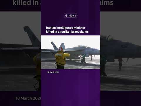 Iranian intelligence minister killed in airstrike, Israel claims