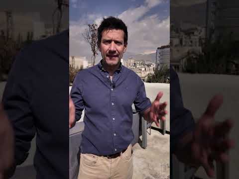 Sky’s Dominic Waghorn witnesses drone activity in Tehran