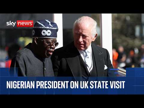 King and Queen welcome Nigerian President and First Lady to Windsor Castle