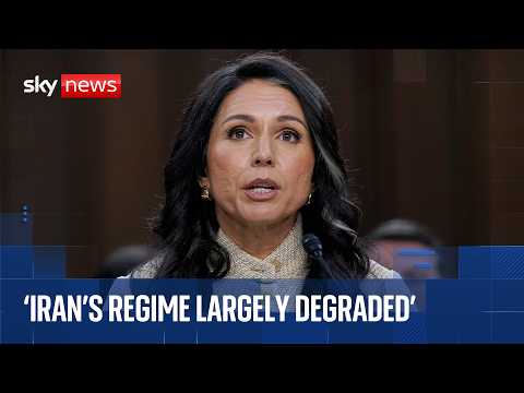 US heads of intelligence face questions on Iran war