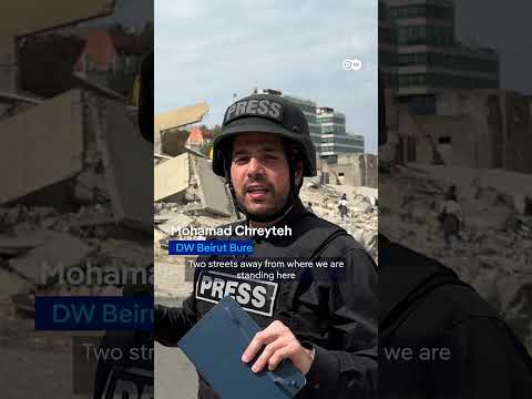 Israeli airstrikes hit central Beirut | DW News