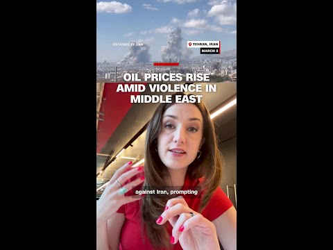 Oil prices surge amid violence in Middle East