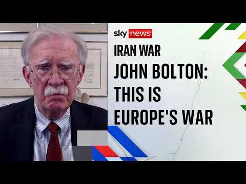 John Bolton urges Europe and NATO to back Trump’s plan to protect Strait of Hormuz