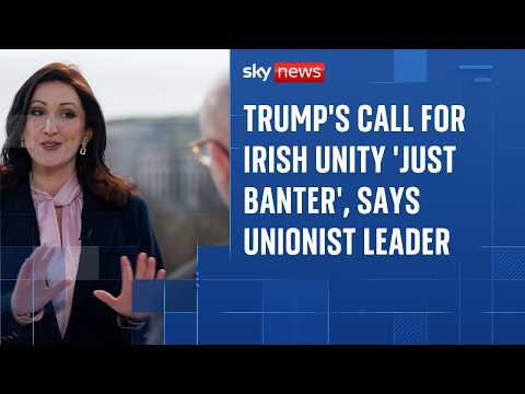 Deputy first minister says it’s ‘naff’ to suggest Trump supports reunification