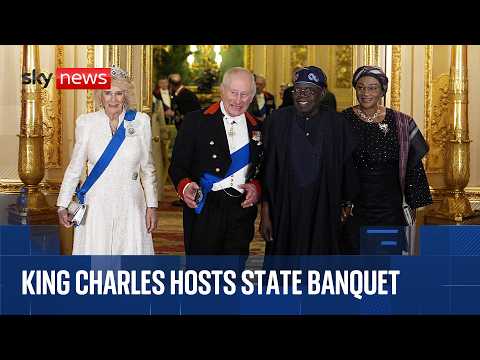 King Charles hosts Nigerian President at state banquet