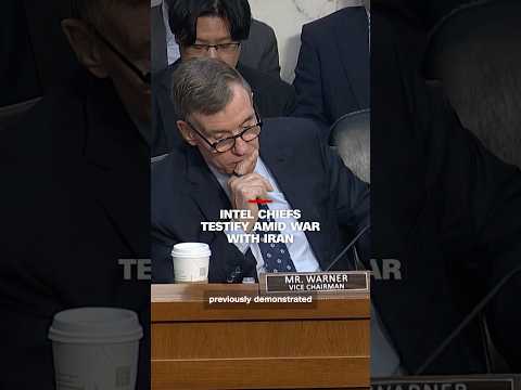 Intel chiefs testify amid war with Iran