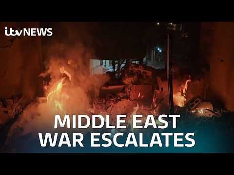 Strikes across Middle East continue and death toll rises – watch ITV Lunchtime News live