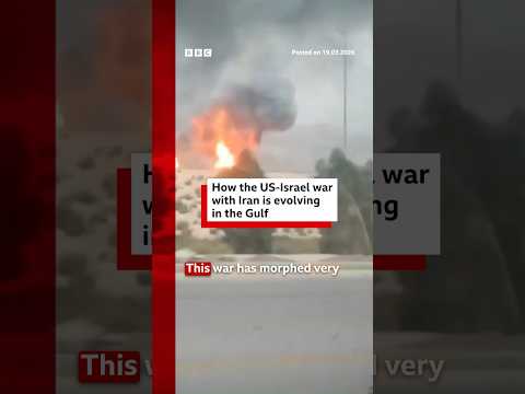 US-Israel war with Iran evolving in Gulf. #Iran #US #Qatar #BBCNews