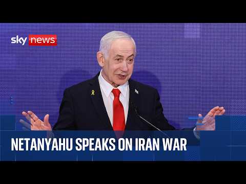 Israeli PM Benjamin Netanyahu holds news conference on Iran war