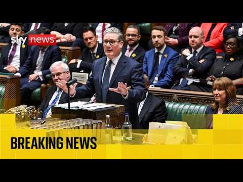 Sir Keir Starmer gives statement on Iran war